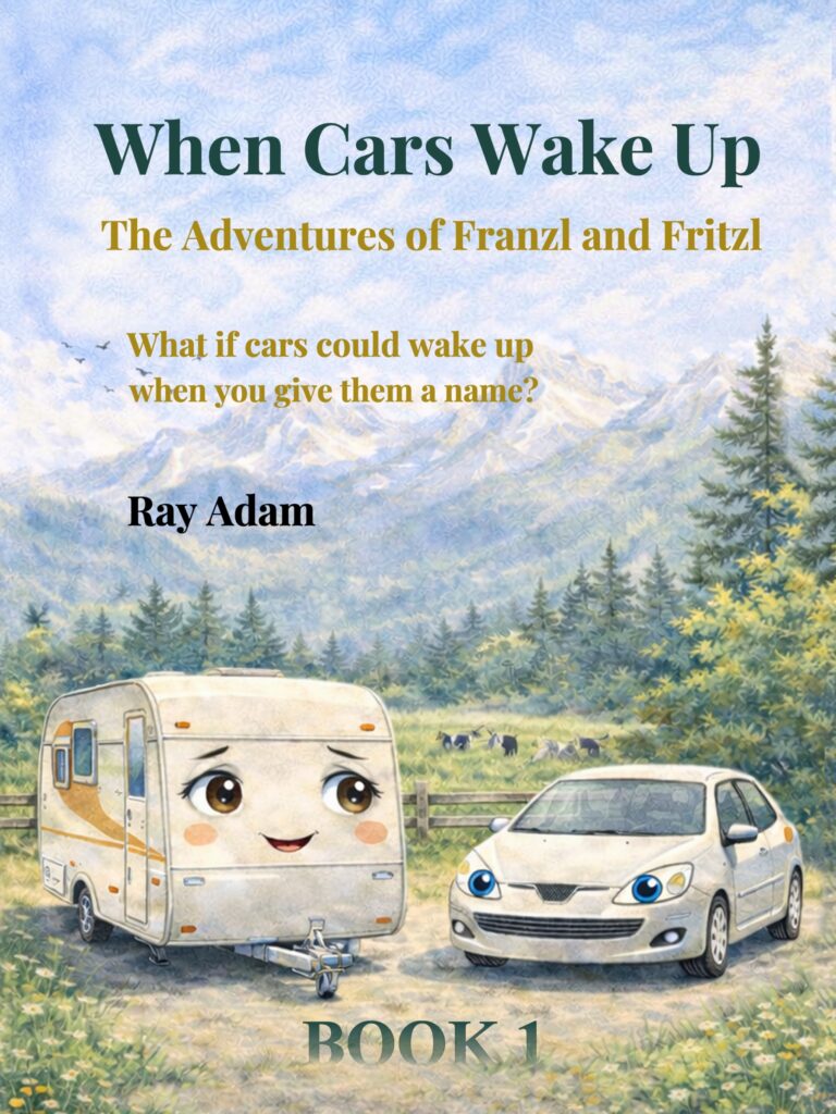 Children's book about cars that come alive – Fritzl and Franzl
